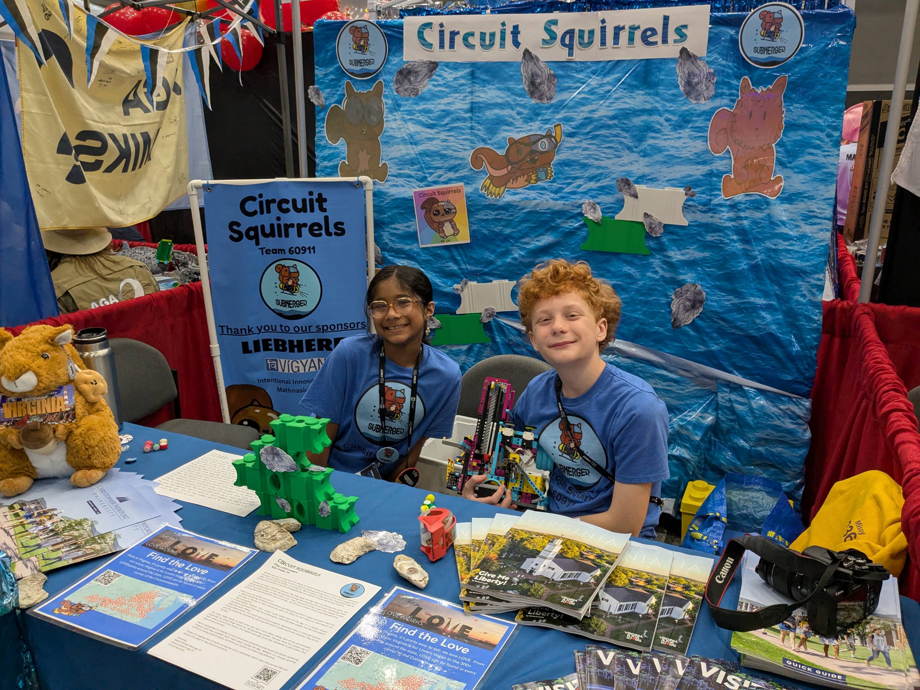 FLL Team at World Festival
